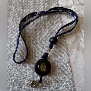 Pre-Owned Hong Kong Police Lanyard